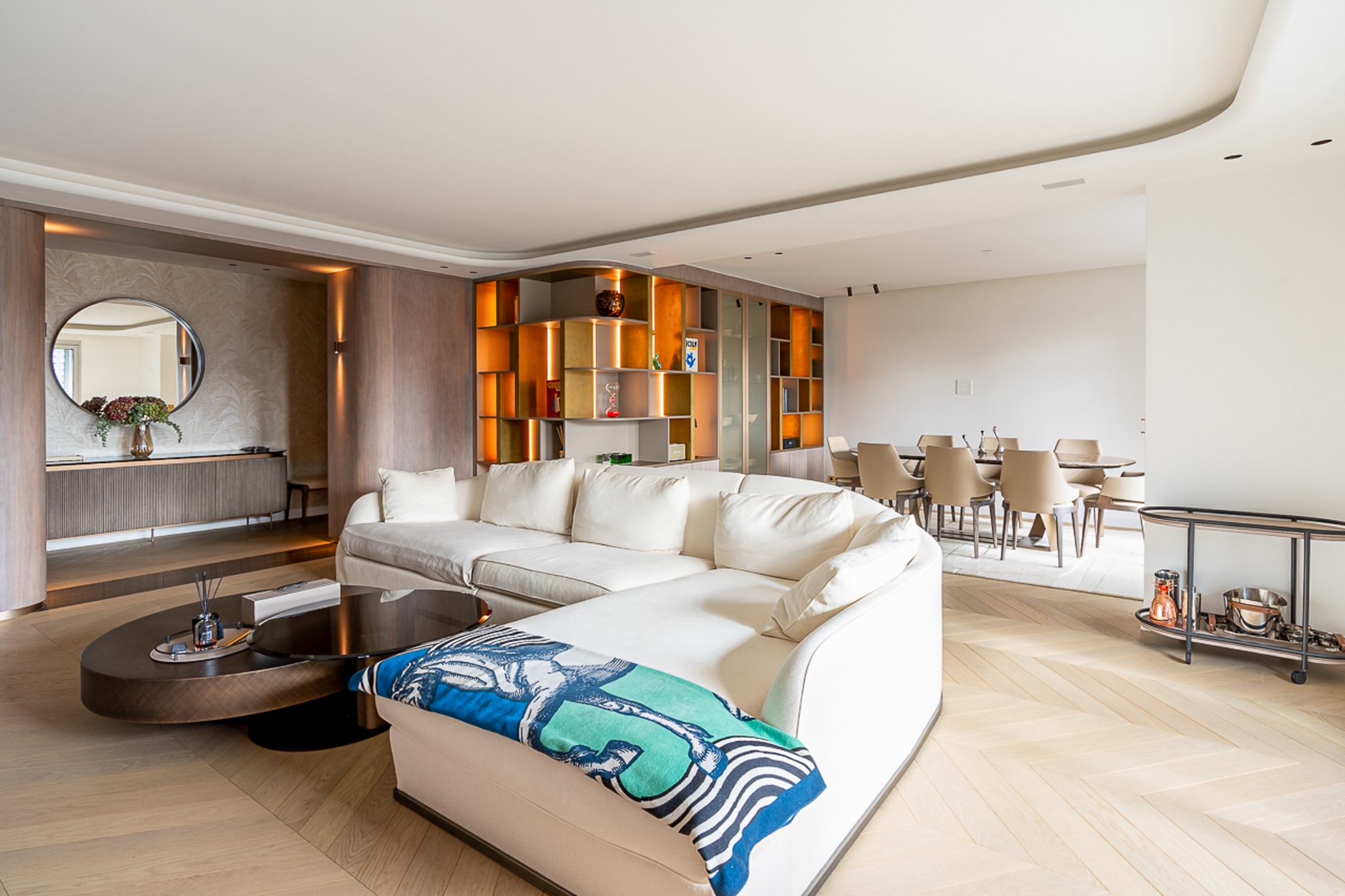 Salon contemporain haut de gamme