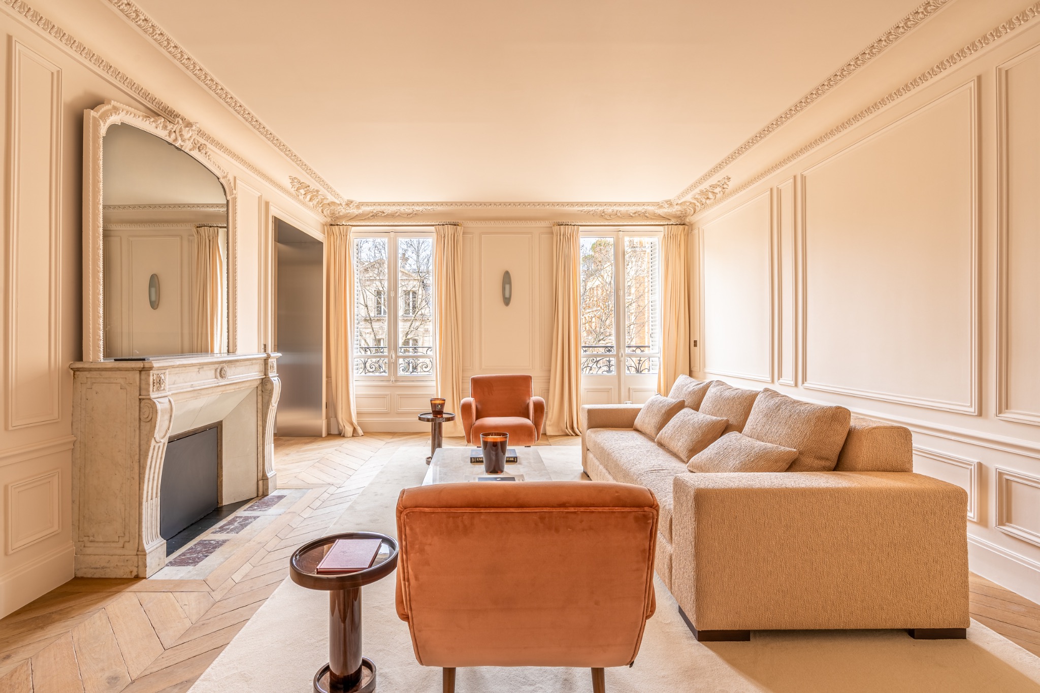 Salon haussmannien premium
